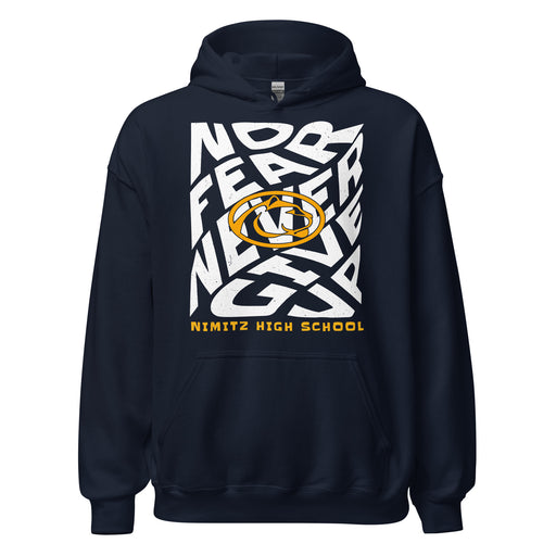 Nimitz High School Cougars Navy Blue Classic Unisex Hoodie 236