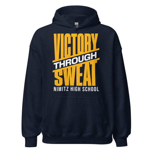 Nimitz High School Cougars Navy Blue Classic Unisex Hoodie 241