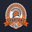 Close-up view of Seven Lakes High School Spartans Navy Blue Classic Unisex Hoodie 212