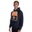Man wearing Seven Lakes High School Spartans Navy Blue Classic Unisex Hoodie 001
