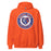 Grand Oaks High School Grizzlies Orange Classic Unisex Hoodie 216