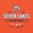 Close-up view of Seven Lakes High School Spartans Orange Classic Unisex Hoodie 217