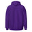 Back view of Morton Ranch High School Mavericks Purple Classic Unisex Hoodie 223
