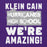 Close-up view of Klein Cain High School Hurricanes Purple Classic Unisex Hoodie 231