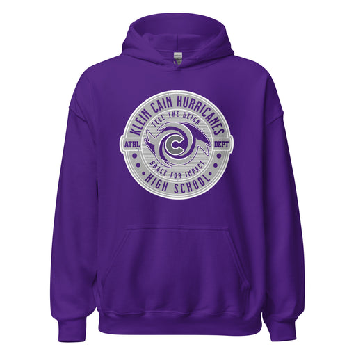 Klein Cain High School Hurricanes Purple Classic Unisex Hoodie 224