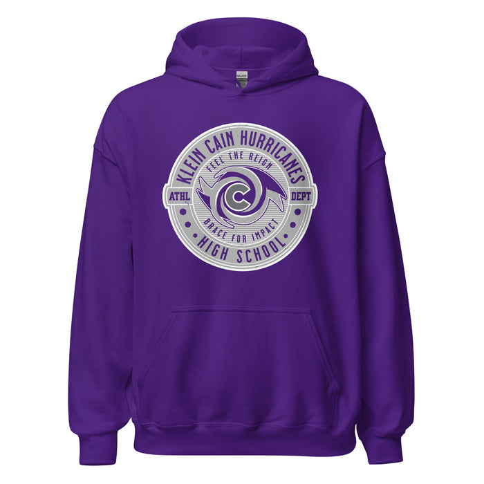 Klein Cain High School Hurricanes Purple Classic Unisex Hoodie 224