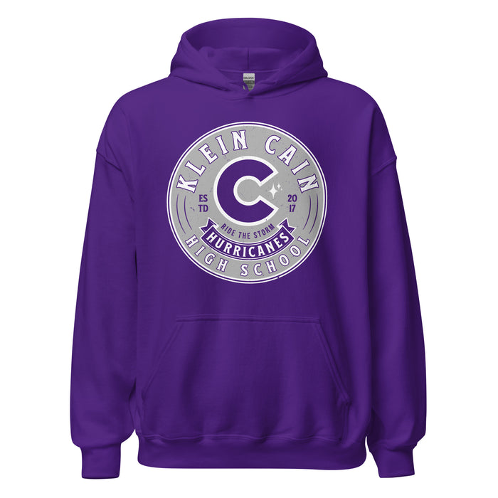 Klein Cain High School Hurricanes Purple Classic Unisex Hoodie 215
