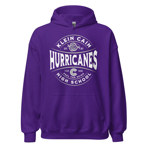 Klein Cain High School Hurricanes Purple Classic Unisex Hoodie 218