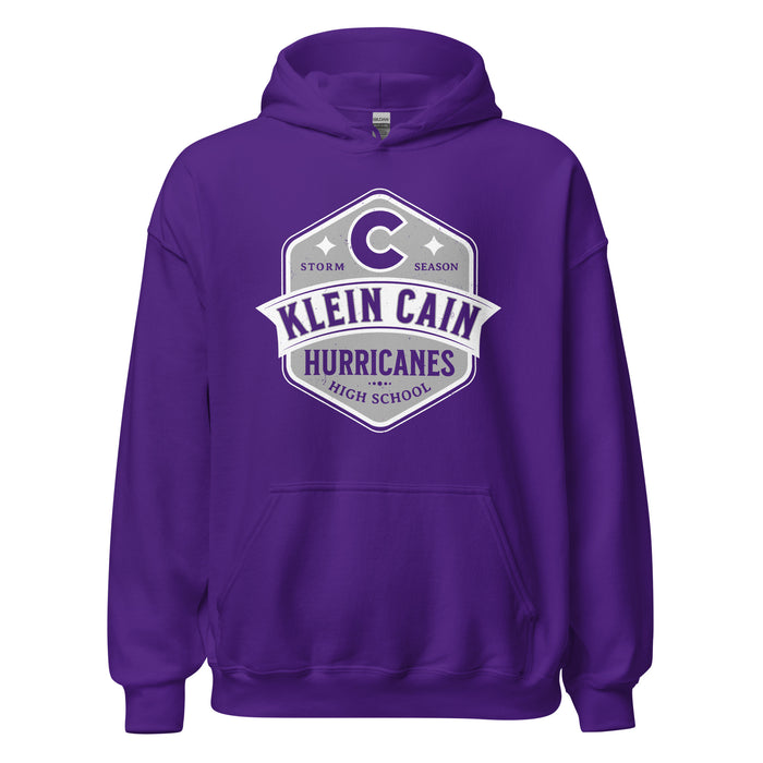 Klein Cain High School Hurricanes Purple Classic Unisex Hoodie 209
