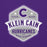 Close-up view of Klein Cain High School Hurricanes Purple Classic Unisex Hoodie 209