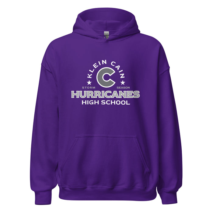 Klein Cain High School Hurricanes Purple Classic Unisex Hoodie 222