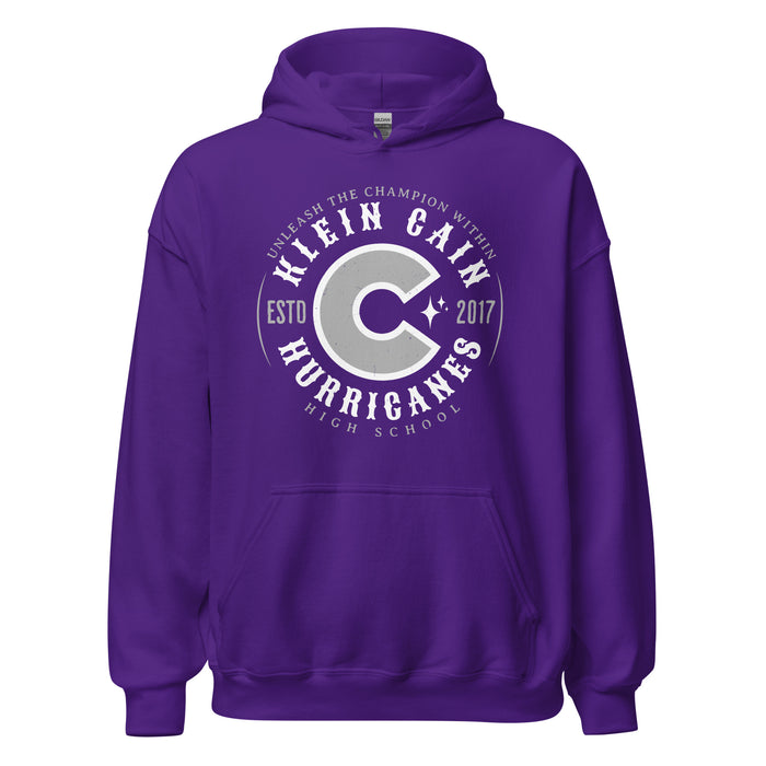Klein Cain High School Hurricanes Purple Classic Unisex Hoodie 214