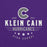 Close-up view of Klein Cain High School Hurricanes Purple Classic Unisex Hoodie 217