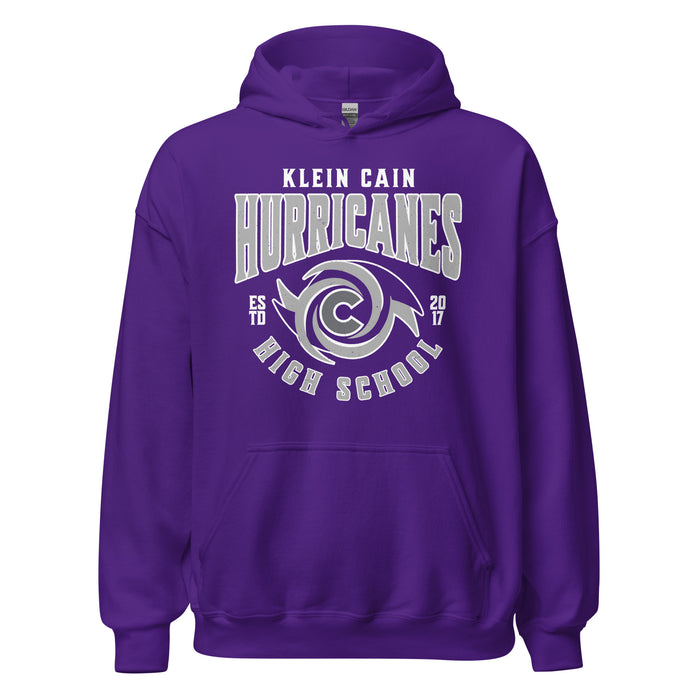 Klein Cain High School Hurricanes Purple Classic Unisex Hoodie 213