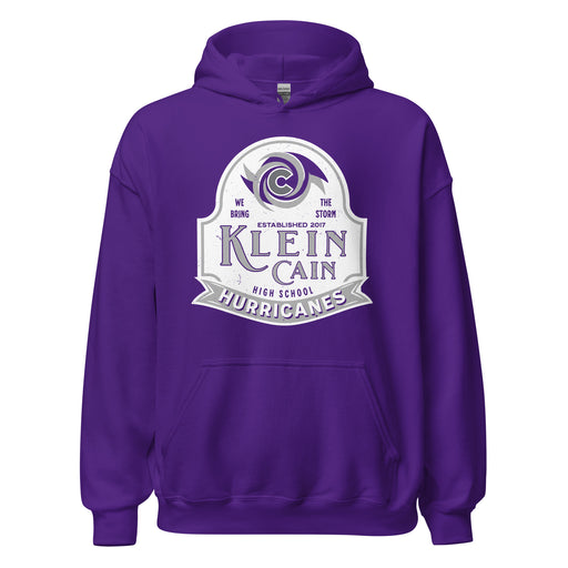 Klein Cain High School Hurricanes Purple Classic Unisex Hoodie 219
