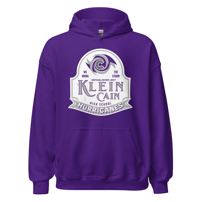 Klein Cain High School Hurricanes Purple Classic Unisex Hoodie 219