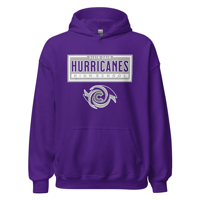Klein Cain High School Hurricanes Purple Classic Unisex Hoodie 049