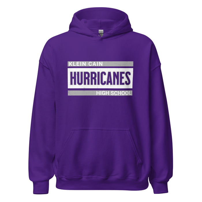 Klein Cain High School Hurricanes Purple Classic Unisex Hoodie 098