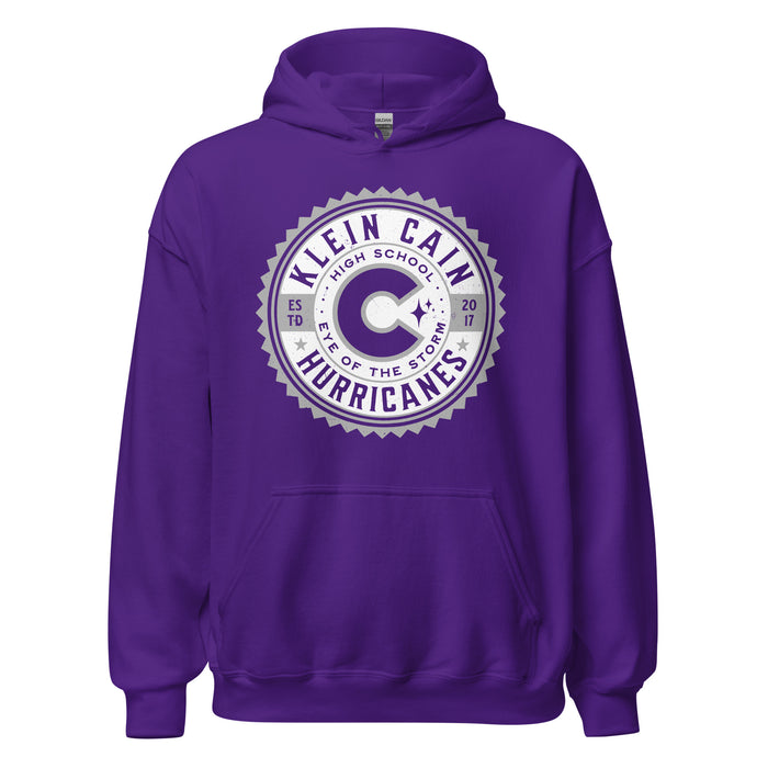 Klein Cain High School Hurricanes Purple Classic Unisex Hoodie 203