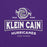 Close-up view of Klein Cain High School Hurricanes Purple Classic Unisex Hoodie 202