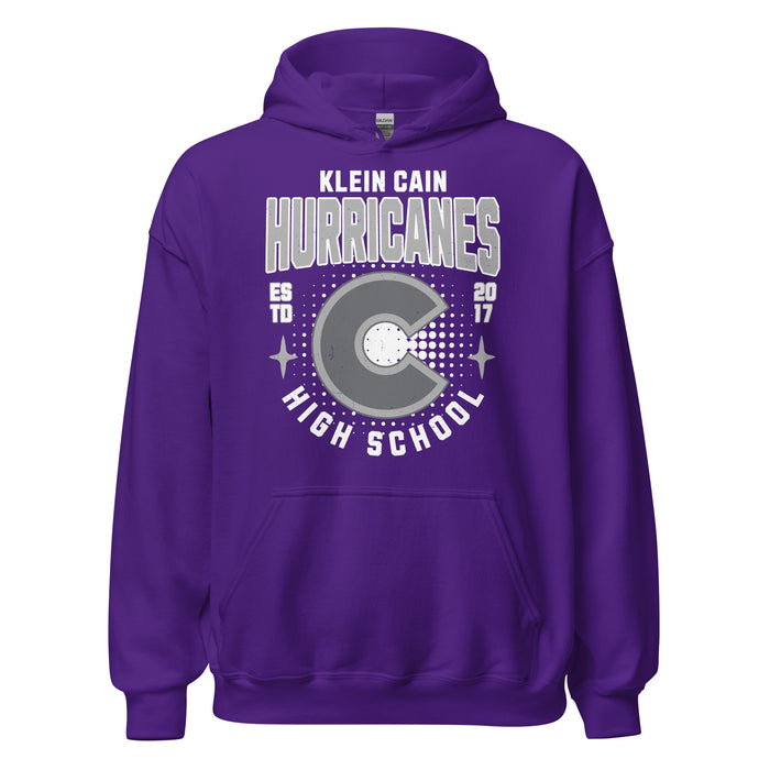 Klein Cain High School Hurricanes Purple Classic Unisex Hoodie 204