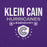Close-up view of Klein Cain High School Hurricanes Purple Classic Unisex Hoodie 003