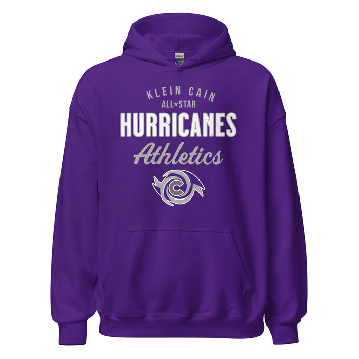 Klein Cain High School Hurricanes Purple Classic Unisex Hoodie 034