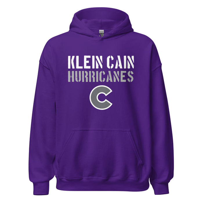 Klein Cain High School Hurricanes Purple Classic Unisex Hoodie 017
