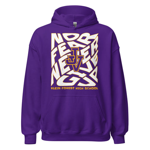 Jersey Village High School Falcons Purple Classic Unisex Hoodie 236