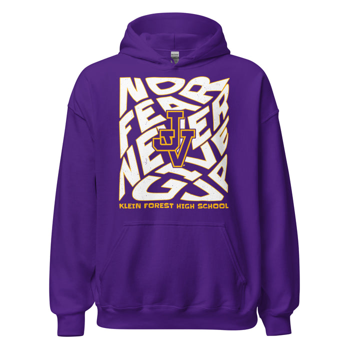 Jersey Village High School Falcons Purple Classic Unisex Hoodie 236
