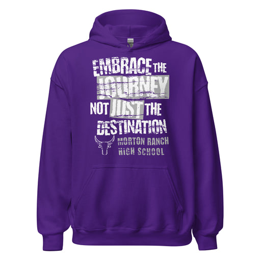 Morton Ranch High School Mavericks Purple Classic Unisex Hoodie 232