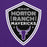Close-up view of Morton Ranch High School Mavericks Purple Classic Unisex Hoodie 225