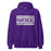 Morton Ranch High School Mavericks Purple Classic Unisex Hoodie 098