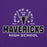 Close-up view of Morton Ranch High School Mavericks Purple Classic Unisex Hoodie 222