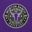 Close-up view of Morton Ranch High School Mavericks Purple Classic Unisex Hoodie 224