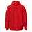 Back view of Tomball High School Cougars Red Classic Unisex Hoodie 232