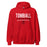 Tomball High School Cougars Red Classic Unisex Hoodie 03