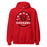 Tomball High School Cougars Red Classic Unisex Hoodie 04