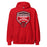 Tomball High School Cougars Red Classic Unisex Hoodie 14