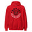 Tomball High School Cougars Red Classic Unisex Hoodie 19