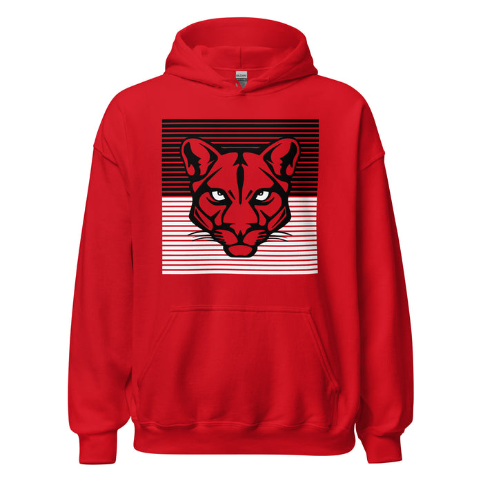 Tomball High School Cougars Red Classic Unisex Hoodie 27