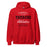 Tomball High School Cougars Red Classic Unisex Hoodie 34