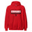 Tomball High School Cougars Red Classic Unisex Hoodie 49