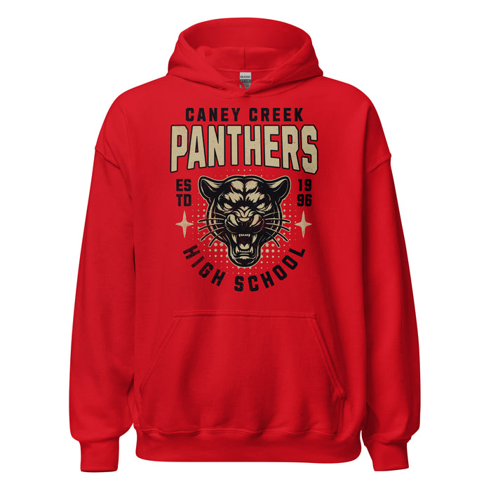 Caney Creek High School Panthers Red Classic Unisex Hoodie 204