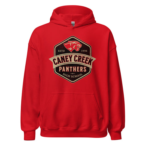 Caney Creek High School Panthers Red Classic Unisex Hoodie 209