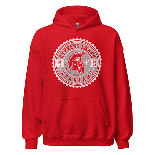 Cypress Lakes High School Red Classic Unisex Hoodie 203