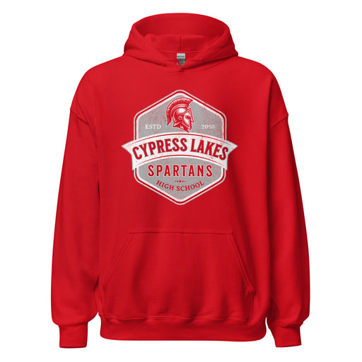 Cypress Lakes High School Red Classic Unisex Hoodie 209