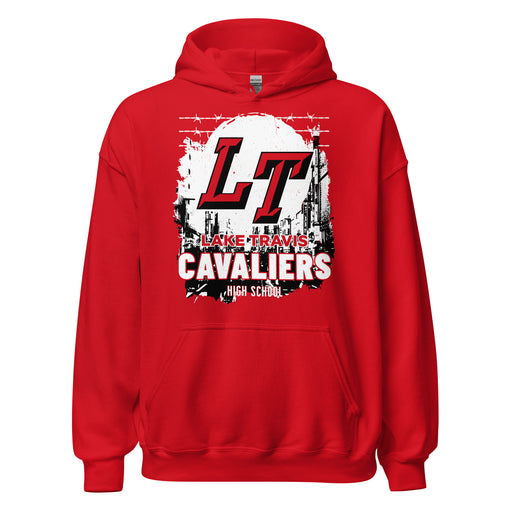 Lake Travis High School Cavaliers Red Classic Unisex Hoodie 202