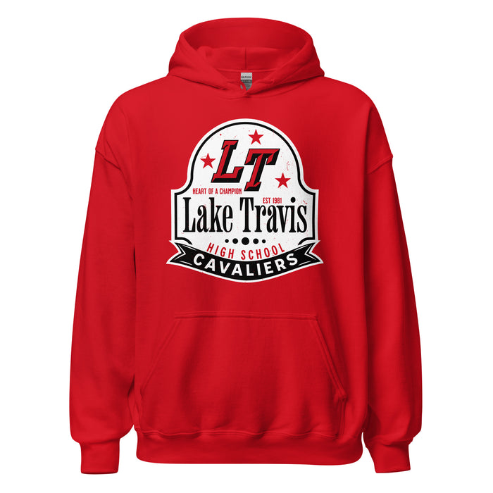 Lake Travis High School Cavaliers Red Classic Unisex Hoodie 219