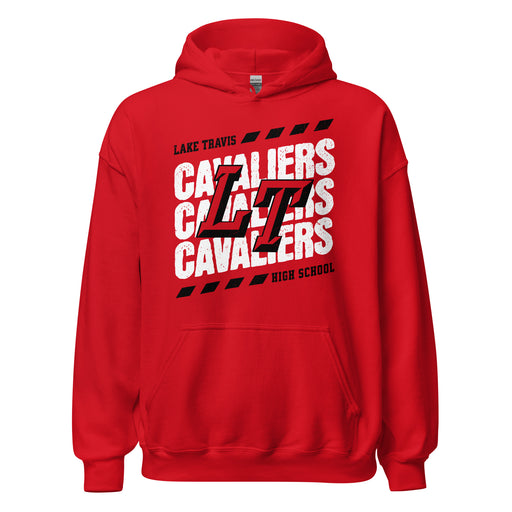 Lake Travis High School Cavaliers Red Classic Unisex Hoodie 223